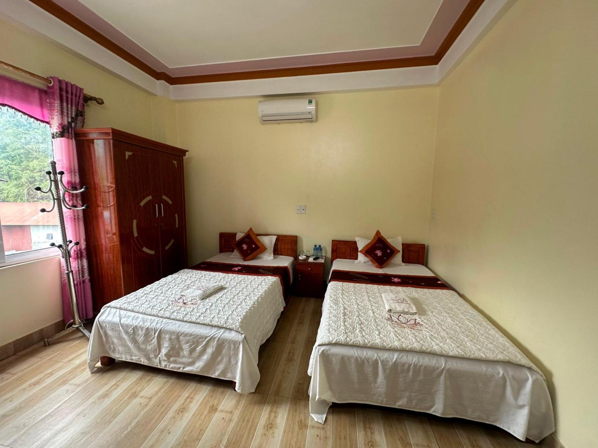 Kien Thao Hotel Yen Minh Bagian luar foto