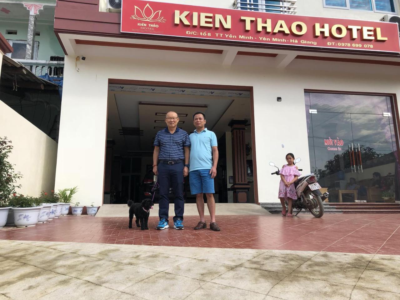 Kien Thao Hotel Yen Minh Bagian luar foto