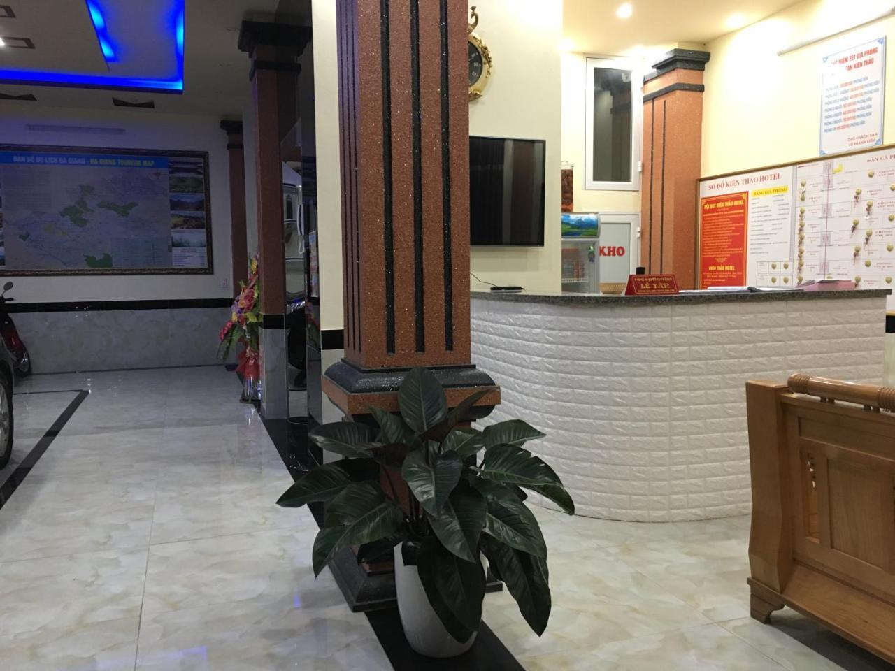 Kien Thao Hotel Yen Minh Bagian luar foto