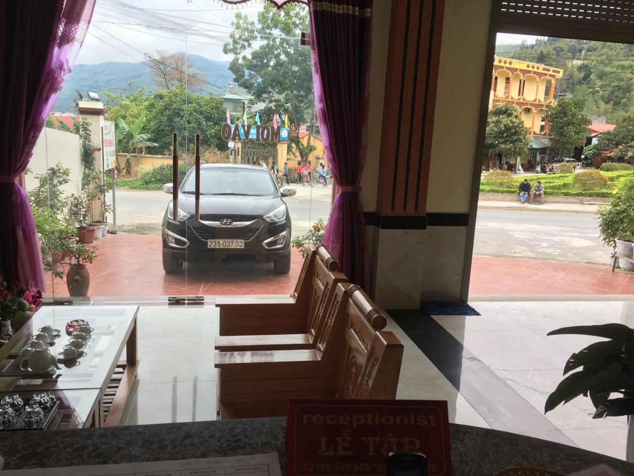 Kien Thao Hotel Yen Minh Bagian luar foto